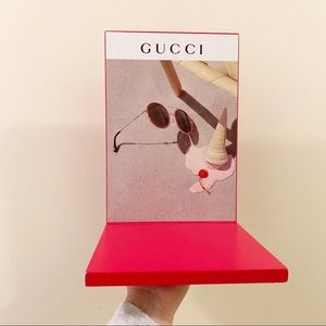 AUTHENTIC Gucci Display Sign
